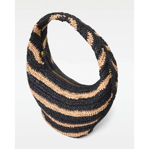 NEW L*SPACE women's aya bag in stripe - Picture 2 of 2